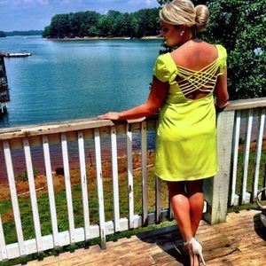 Neon Yellow Dress