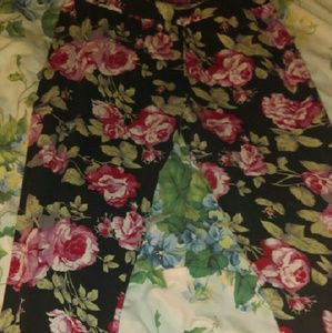 Flower leggings