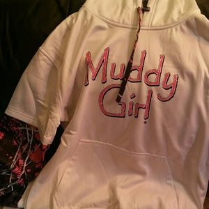 NWT MUDDY GIRL HOODIE!