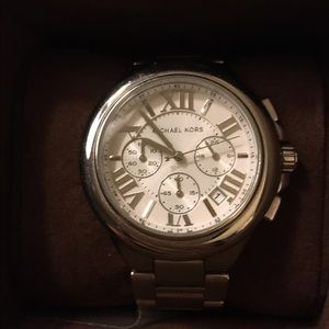Michael Kors Bradshaw watch in silver