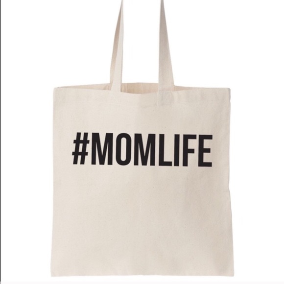 Salt Lake Clothing Handbags - ‼️ CLOSEOUT‼️ 1LEFT  🎉HP x4🎉 #MOMLIFE Tote