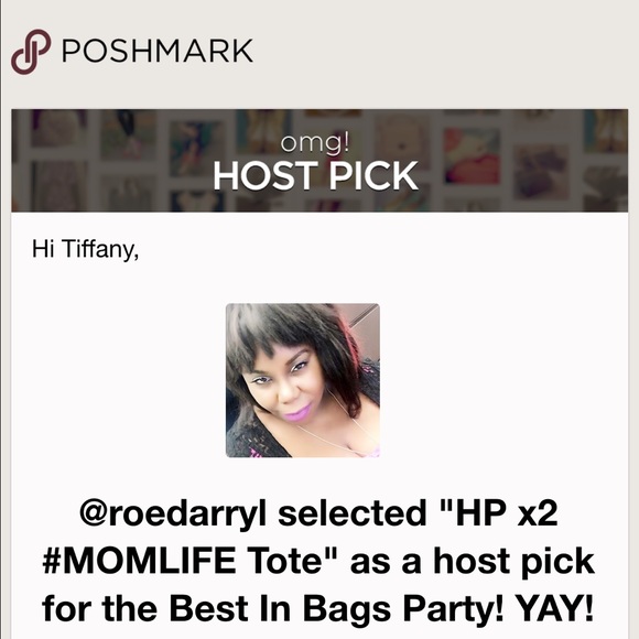 โผ๏ธ CLOSEOUTโผ๏ธ 1LEFT ๐HP x4๐ #MOMLIFE Tote - Picture 4 of 4