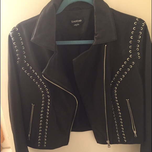 Bebe leather jacket - Picture 1 of 4