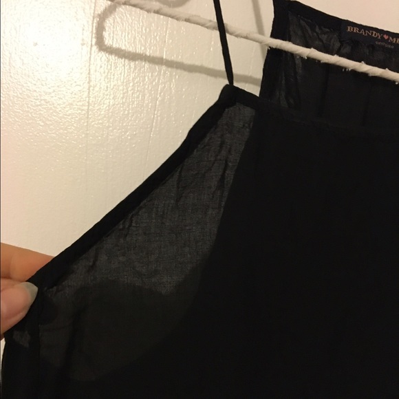 Brandy Melville black tank top - Picture 3 of 3