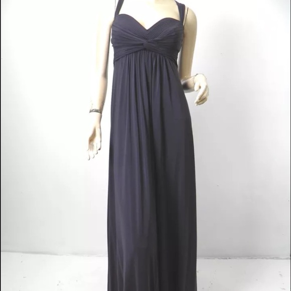 BCBG Dresses & Skirts - BCBG Gown - navy blue - size large evening gown