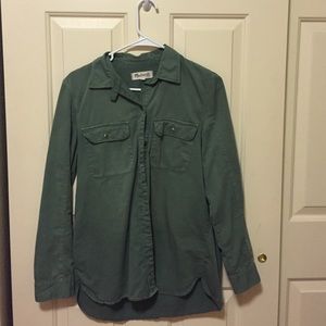 Madewell Green Shirt