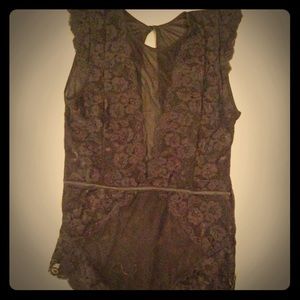 Lace Onesie Lingerie