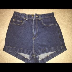 High waisted American apparel shirts size 4/6