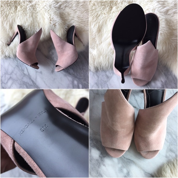 SOLD Kendall + Kylie Suede Essie Mules - Picture 3 of 3