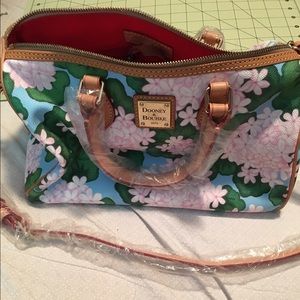 Dooney & Burke hydrangea purse