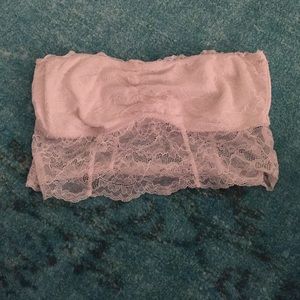 White lace bandeau