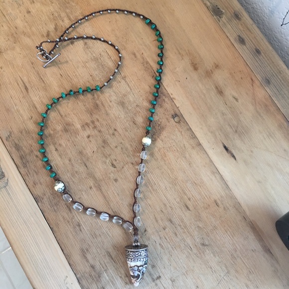 Jonas necklace.