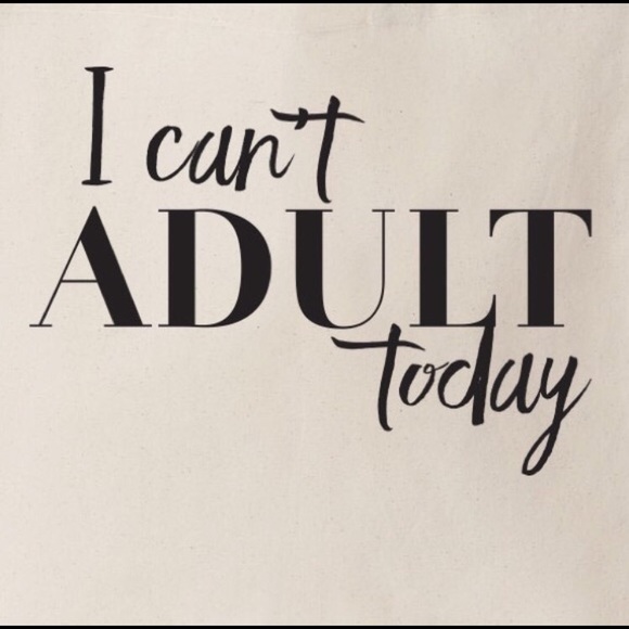 💰LAST CHANCE!💰I can't Adult today tote - Picture 2 of 2