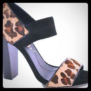 BCBGMAXAZRIA "Ma-Nadalya" Leopard sandal.