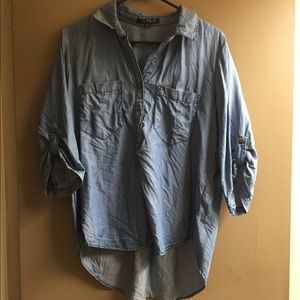 Jean blouse