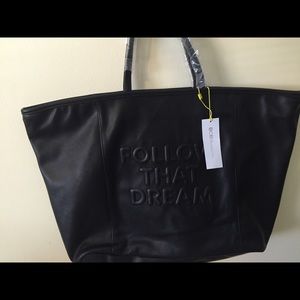 Follow that dream leather hobo bag