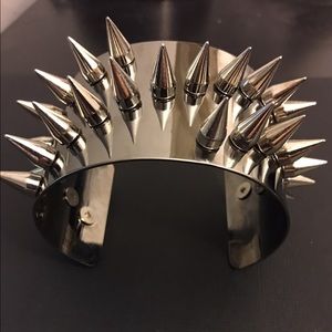 Unique Spike inspired cuff ,made in Italy