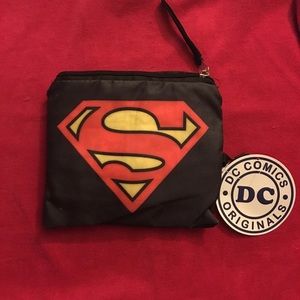 Superman/Batman Reversible Cinch Bag