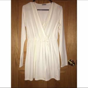 White cocktail dress