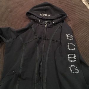 BCBG Zip up Sweater "women's"
