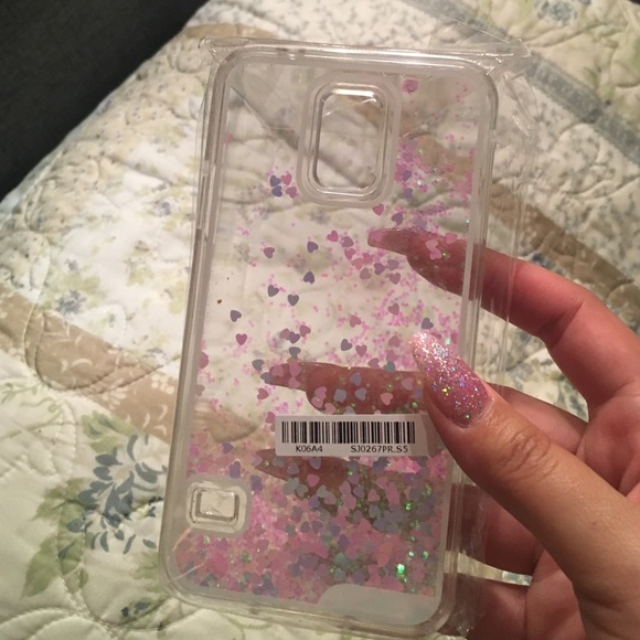 Accessories - Falling glitter case for Samsung Galaxy s5 💫