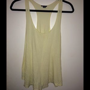 Yellow tank