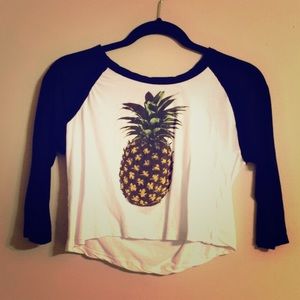 Pineapple crop top