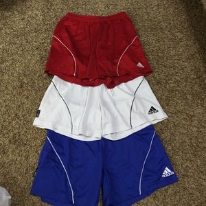 Bundle of adidas shorts