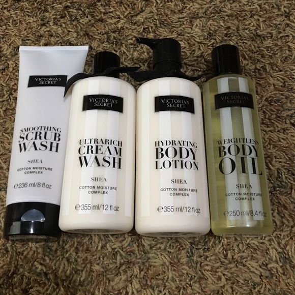 NWT Victoria's Secret Shea cotton moisture complex