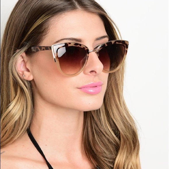 Peach! Beautiful sunglasses in 3 colors! - Picture 3 of 3