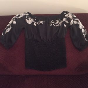 White House Black Market off the shoulder top
