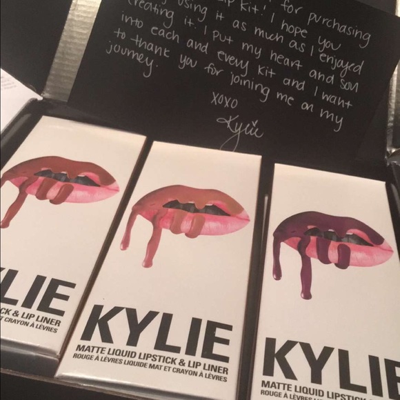 ONE DAY SALE Kylie Lip Kit Kourt K - Picture 2 of 2