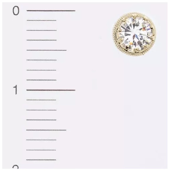 Clear Bezel Austrian Crystal Earrings - Picture 5 of 6