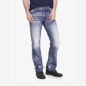 NWT Express Men's classic fit straight leg jeans