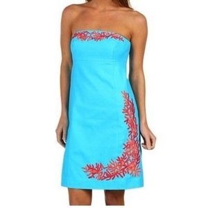 NWT Lilly Pullitzee strapless dress