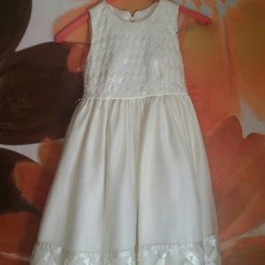 Ivory Flower Girl Dress