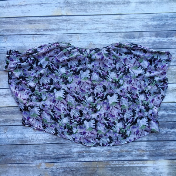 MOVING SALE 🚛Angie Purple Batwing Festival Top 💚 - Picture 3 of 4
