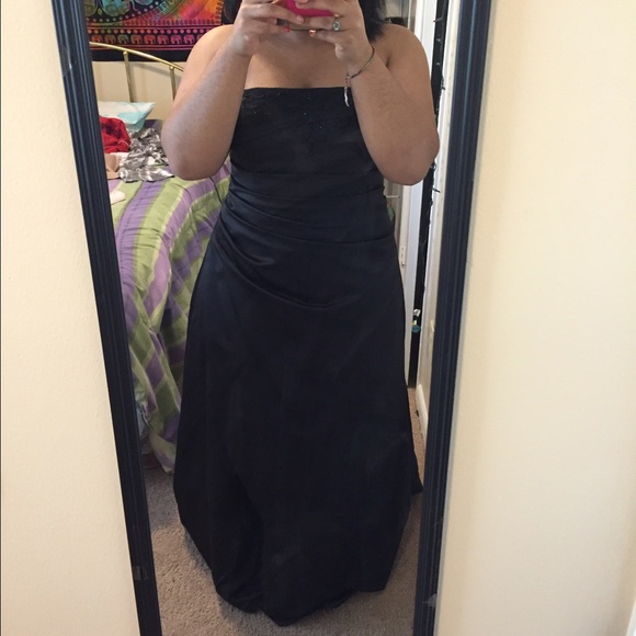 Black formal dress