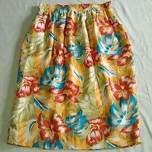 Chaus Petites Silk Skirt