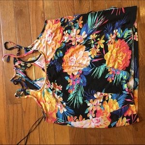 Floral tank top