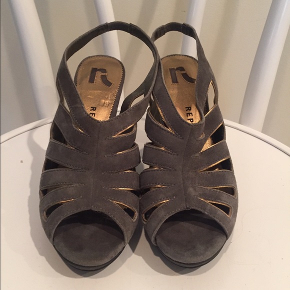 Report brand gray shoes size 8.5