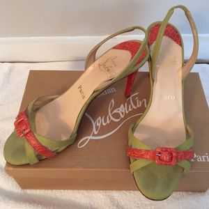 Christian Louboutin sandals, size 37.5
