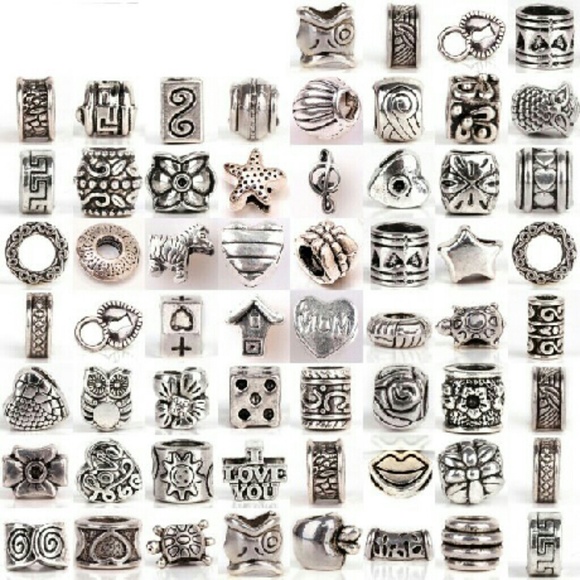 Silver charms