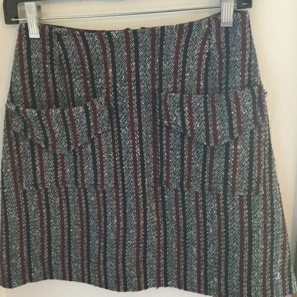 **SOLD** Vintage 1970's striped mini skirt - Picture 4 of 4