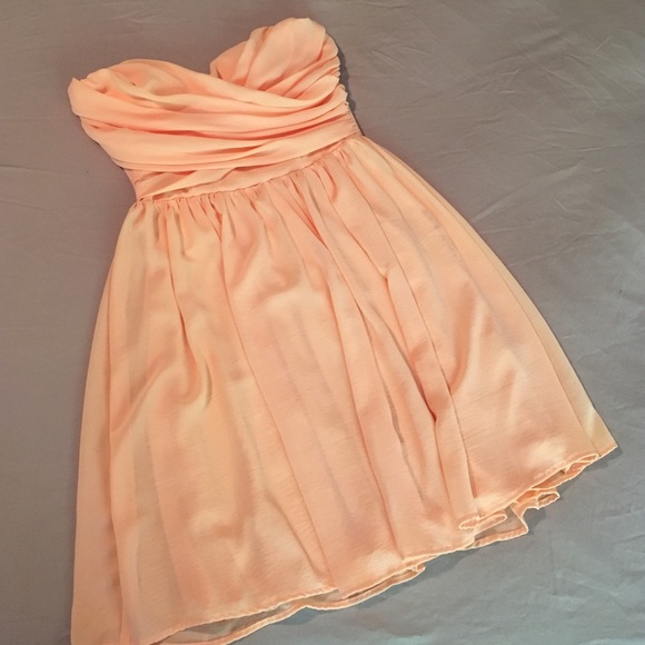 Peach Anna Grace Dress