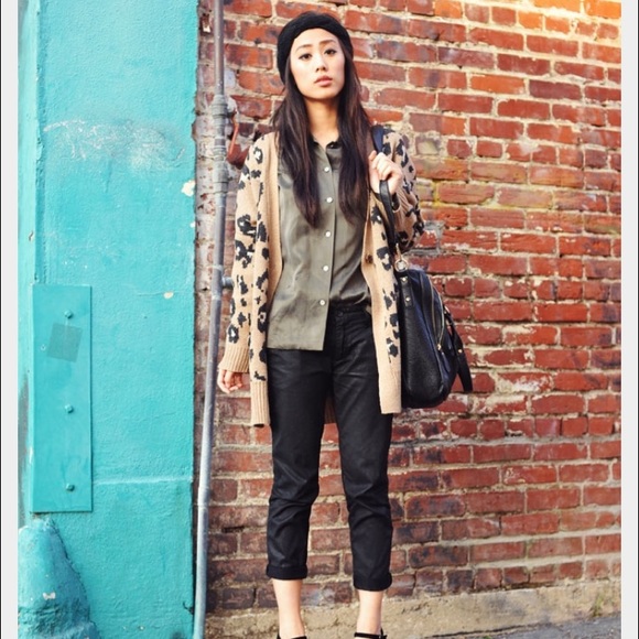 Leopard cardigan