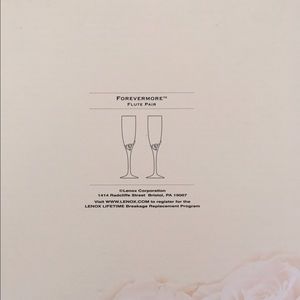 Lenox forevermore flute pair