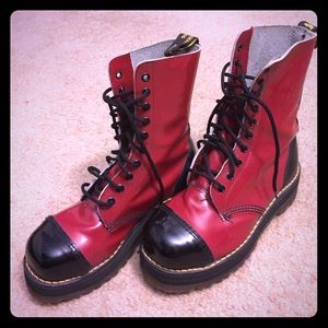 Vintage Patent Leather Dr. Martens EUC