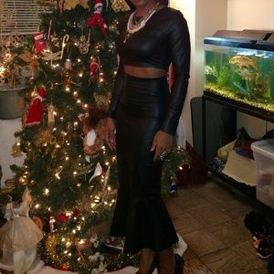 Black two piece
