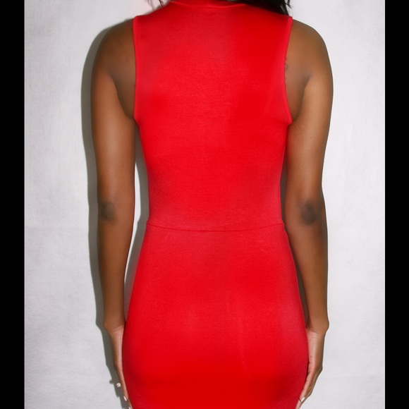 New Cutout Waist Knot Bodycon - Picture 4 of 4